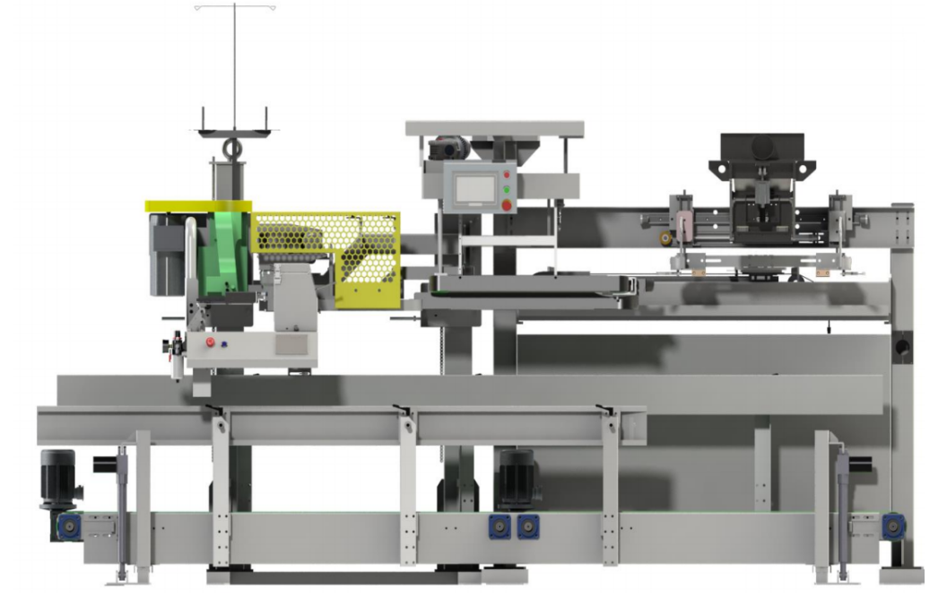 Automatic conveying and sewing machine, manual bagging and auto conveying&sewing machine Featured Image