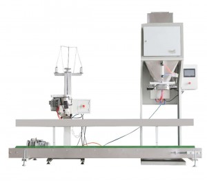 Gravity Feeding Type 50kg Plastic Granules Filling Packing Machine