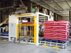 Factory Direct Fast Speed Automatic 20-50kg Bag Stacking Machine