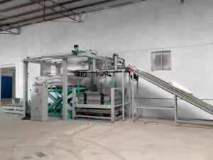 High Performance High-Level Automatic Bag Stacking Machine Carton Boxes Palletizer